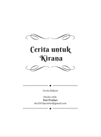 Cerita Untuk Kirana
